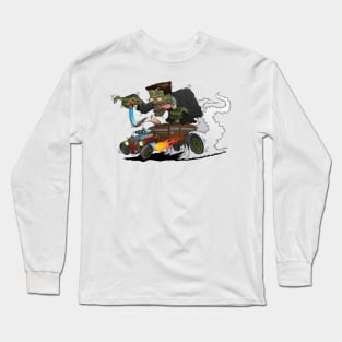 Low Brow Frankenstein Long Sleeve T-Shirt